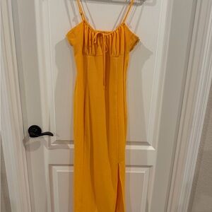 Gianni Bini Sunlit Yellow Maxi Dress